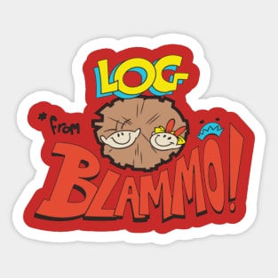 Log Blammo Sticker